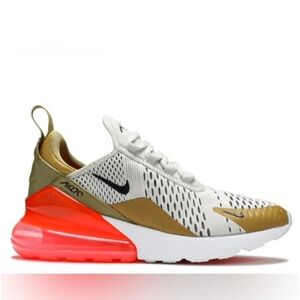 NIKE AIR MAX 270 Flat Gold size 8